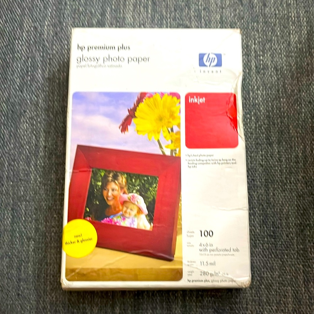 HP Premium Plus Photo Paper High Gloss: Original Packaging & Authentic 📸